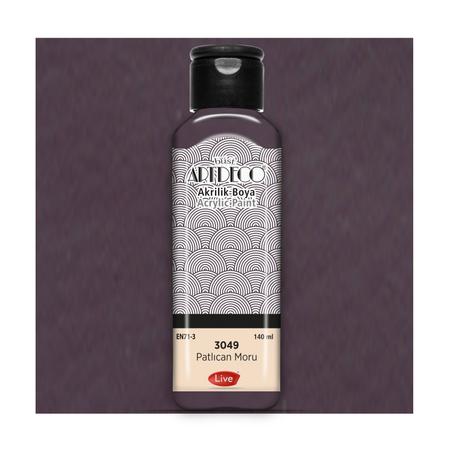Peinture acrylique ARTDECO 140ml Aubergine 3049