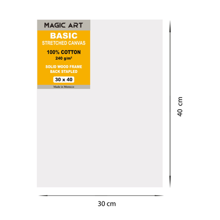 Toile Magic Art Basic 30x40 cm
