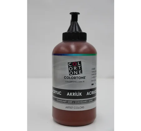 Peinture acrylique Colortone 650ml Terre d'ombre brûlée