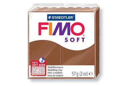 Pate polymère Fimo Soft Staedtler 57g Caramel