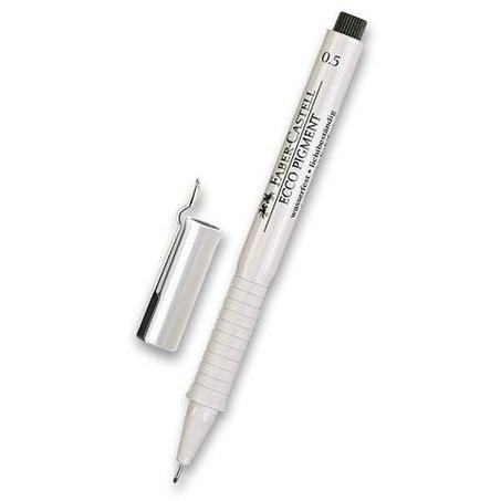 Ecco pigment Faber-Castell noir 0.5