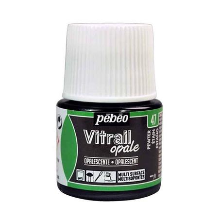 Peinture Vitrail Pebeo Etain N°47 45ml