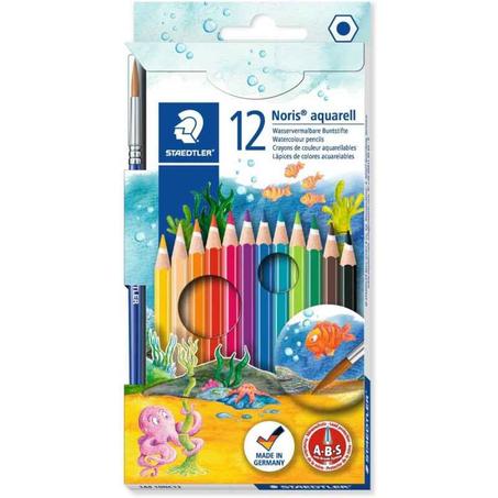 Crayons couleurs aquarelle Staedtler 12 pcs
