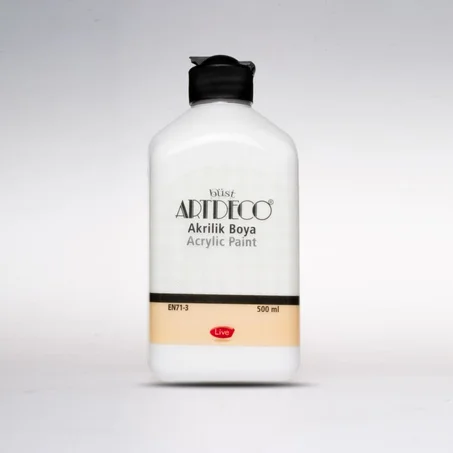 Peinture acrylique ARTDECO 500ml Blanc 3619