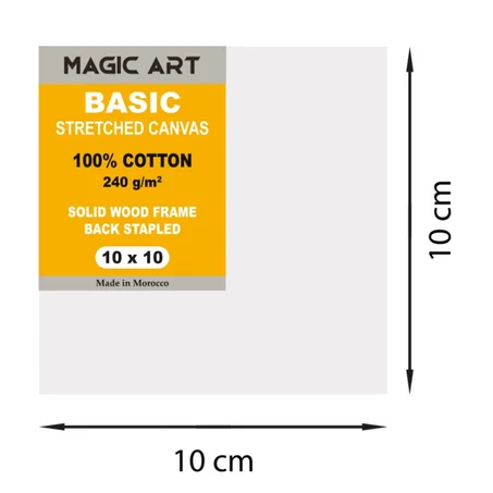 Toile Magic Art Basic 10x10 cm