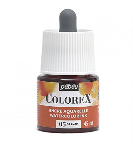 Encre aquarelle Colorex Pebeo 45ml Orange