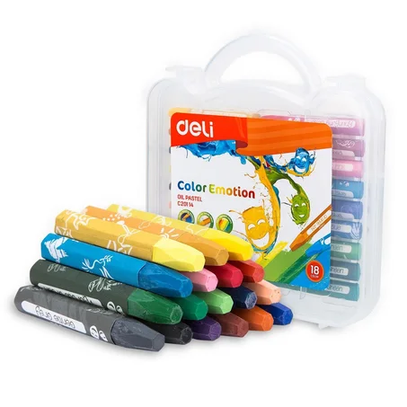 Pastel à l'huile deli 18 couleurs