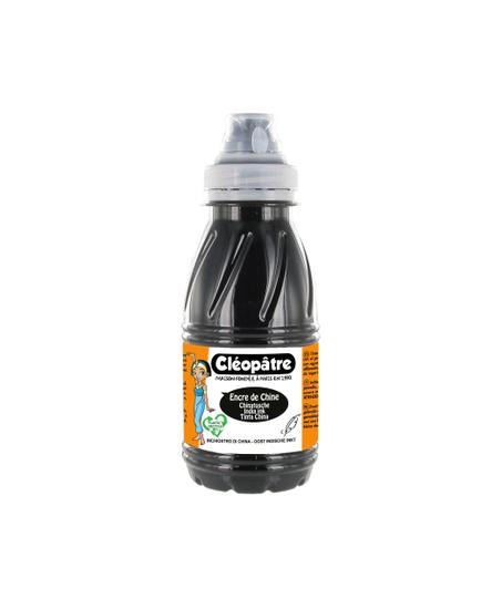 Encre de chine Cléopâtre Noir 250ml