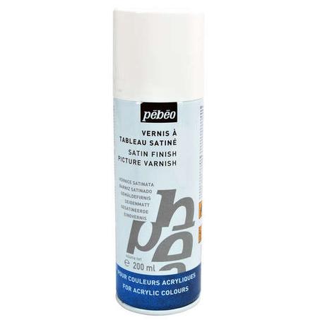 Vernis spray satiné acrylique Pebeo 200ml
