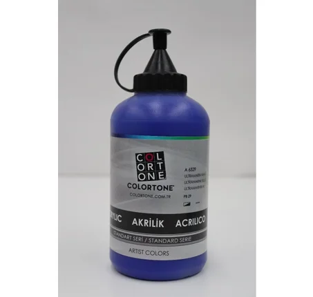 Peinture acrylique Colortone 650ml Bleu outremer