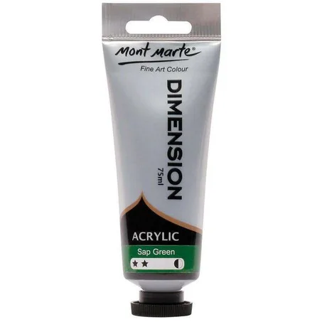Peinture acrylique Mont Marte Dimension 75ml Vert de vessie