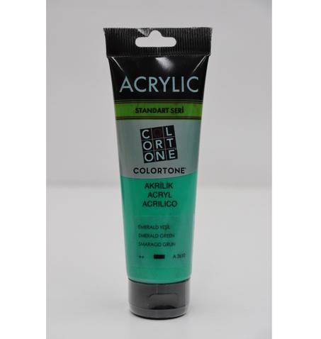 Peinture acrylique Colortone 120ml Vert émeraude