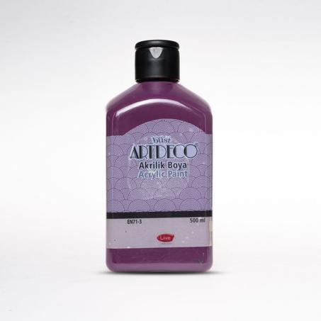 Peinture acrylique ARTDECO 500ml Aubergine