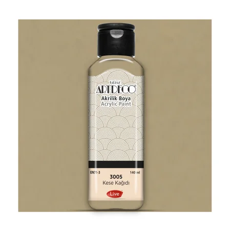 Peinture acrylique ARTDECO 140ml Papier Kraft 3005