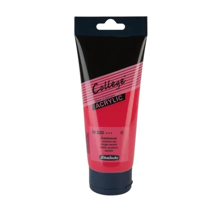 Peinture acrylique Schmincke Rouge carmin 200ml