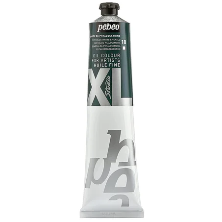 Peinture à l'huile Pebeo 200ml Emeraude de phtalocyanine