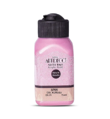 Peinture acrylique ARTDECO 75ml Rose poussière
