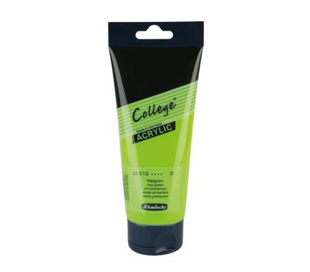 Peinture acrylique Schmincke Vert printemps 200ml