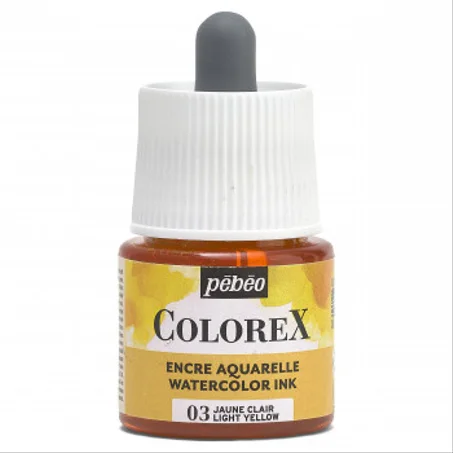 Encre aquarelle Colorex Pebeo 45ml Jaune clair