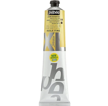 Peinture à l'huile Pebeo 200ml Jaune de naples