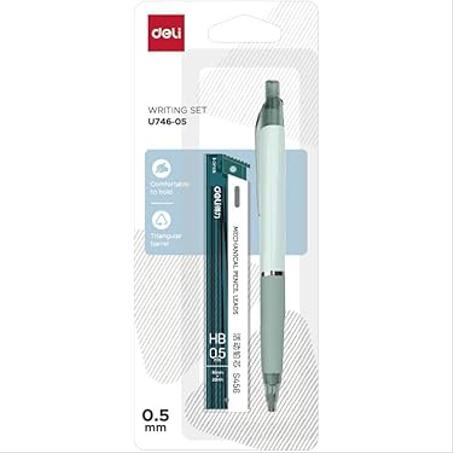 Set de porte mines deli 0.5mm + mines