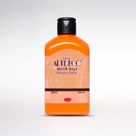 Peinture acrylique ARTDECO 500ml Orange 3603