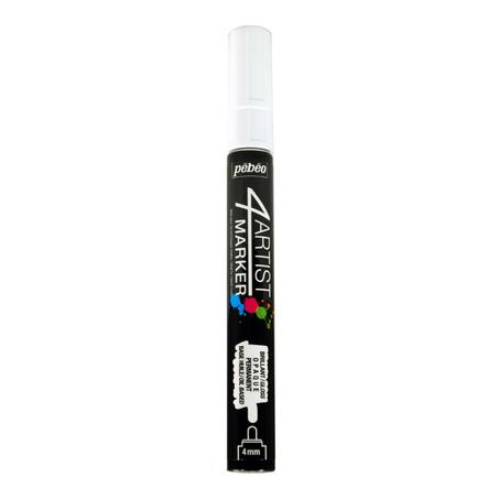 4Artist Marker Pebeo Blanc 4mm