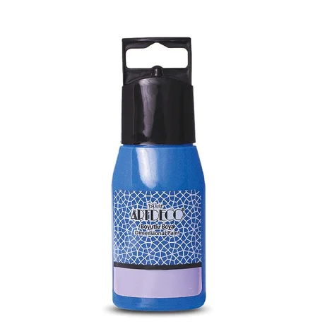 Peinture 3D Fashion ARTDECO 60ml Bleu pailleté