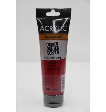 Peinture acrylique Colortone 120ml Bordeaux
