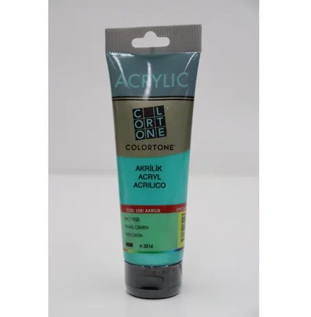 Peinture acrylique Colortone 120ml Vert perle