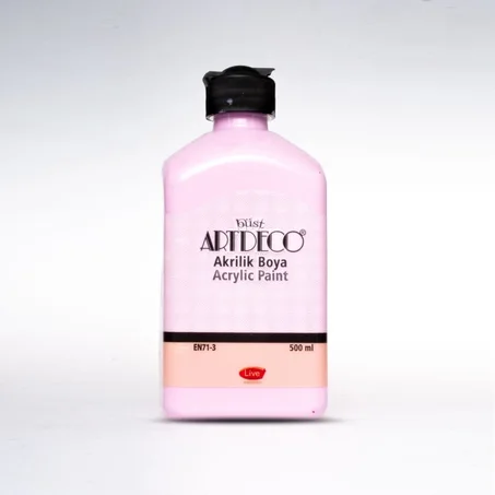 Peinture acrylique ARTDECO 500ml Rose pivoine 3018