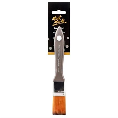 Pinceau plat 25mm Mont Marte