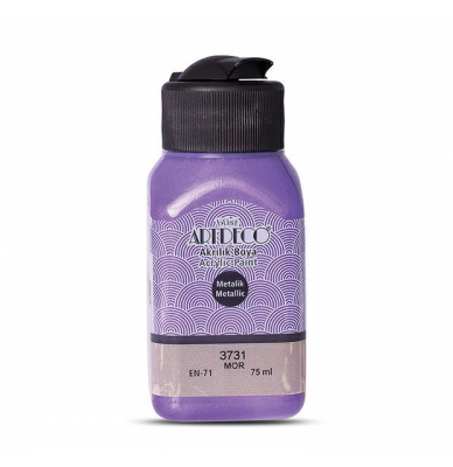 Peinture acrylique ARTDECO 75ml Pourpre