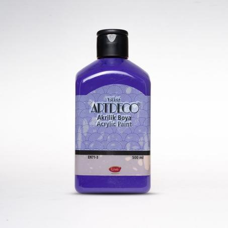 Peinture acrylique ARTDECO 500ml Violet foncé