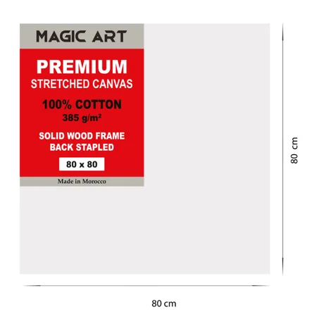 Toile Magic Art Premium 80x80