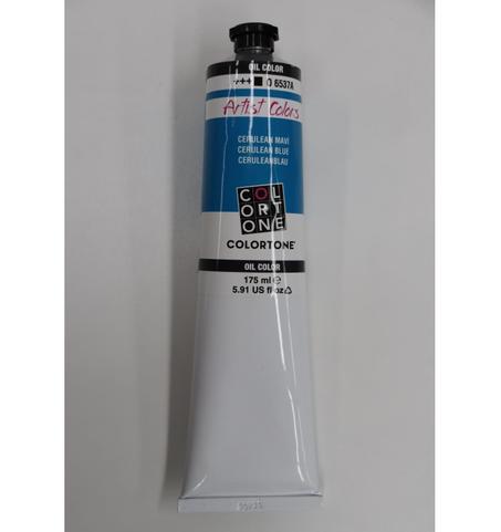 Peinture à l'huile Colortone 175ml Bleu ceruleum