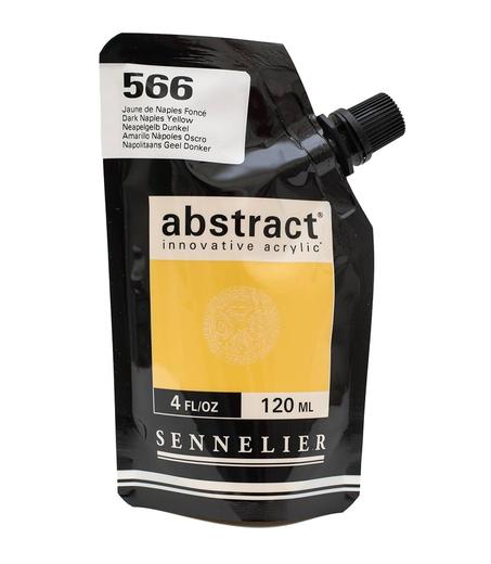 Peinture acrylique Sennelier Jaune de naples foncé 120ml
