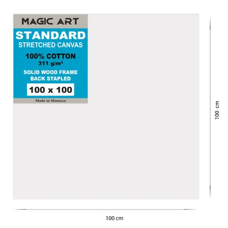 Toile Magic Art Standard 100x100 cm