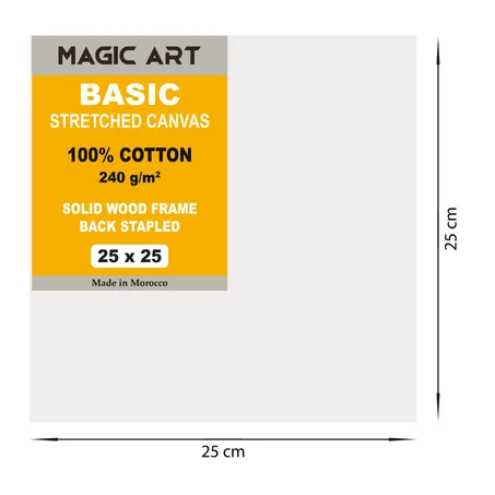 Toile Magic Art Basic 25x25 cm