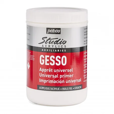 Gesso blanc Pebeo 1L