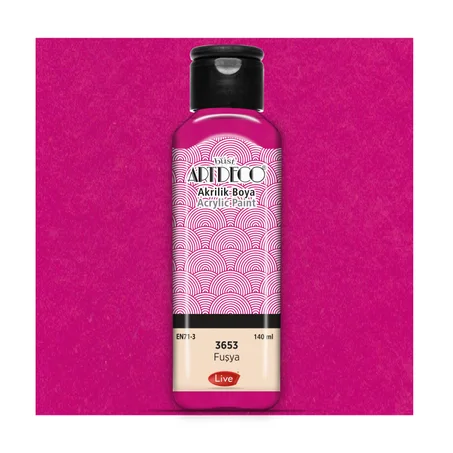 Peinture acrylique ARTDECO 140ml Fuschia 3653