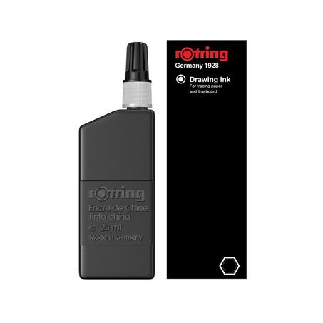 Encre de chine Rotring Noir 23ml