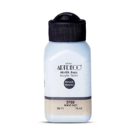 Peinture acrylique ARTDECO 75ml Bleu perle