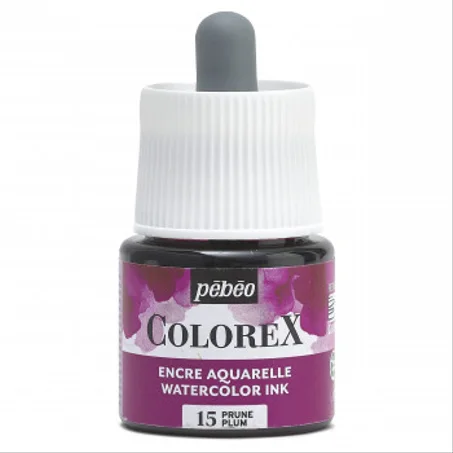 Encre aquarelle Colorex Pebeo 45ml Prune