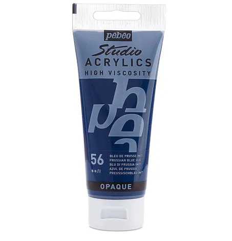 Peinture acrylique Pebeo 100ml Bleu de prusse imit N°56