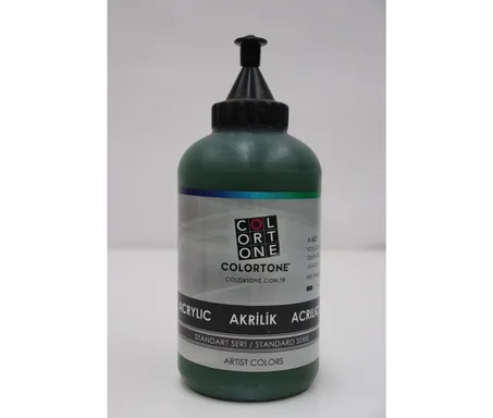 Peinture acrylique Colortone 650ml Vert olive foncé