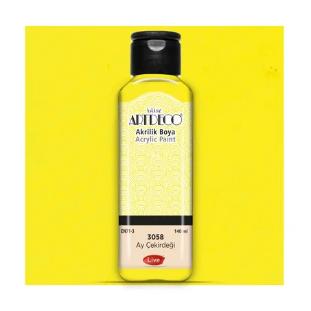 Peinture acrylique ARTDECO 140ml Tournesol 3058