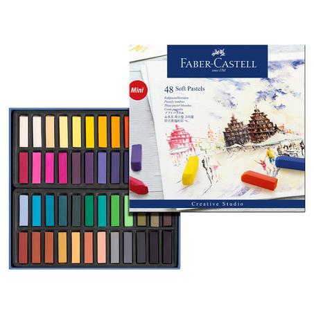 Pastels Soft mini Faber-Castell 48 couleurs
