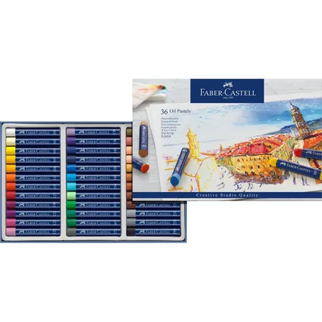 Pastels à l'huile Faber-Castell 36 couleurs