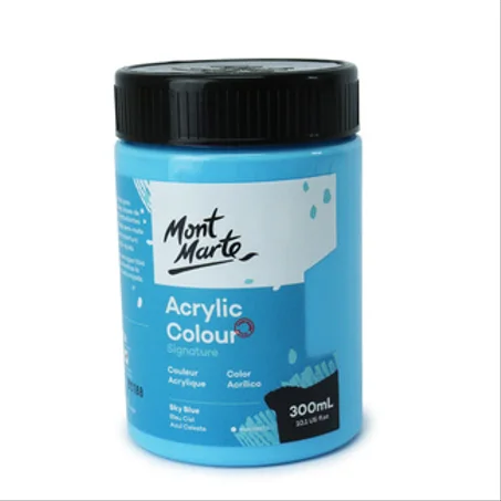 Peinture acrylique Mont Marte 300ml Beu ciel